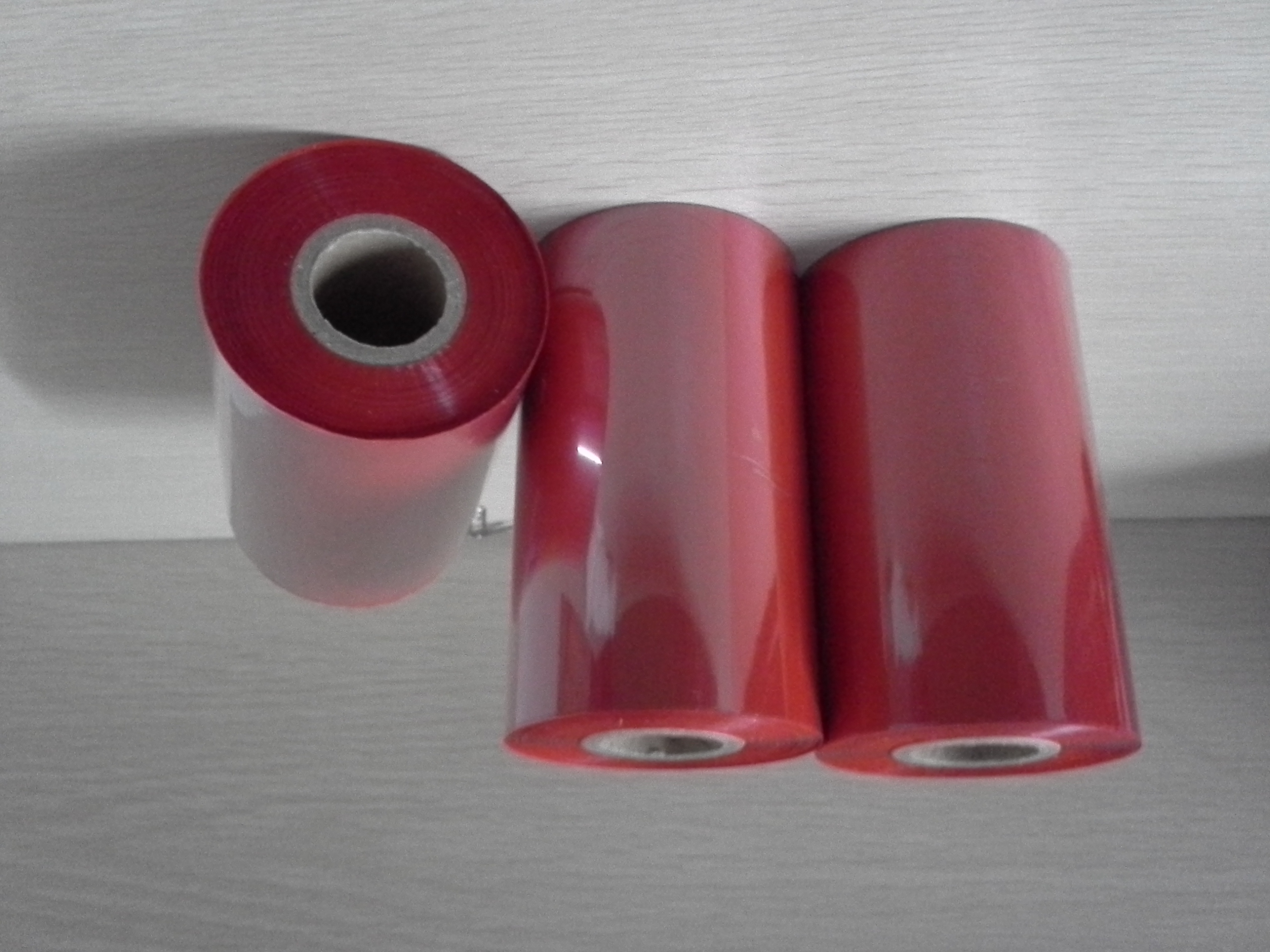 彩色碳帶，紅色碳帶