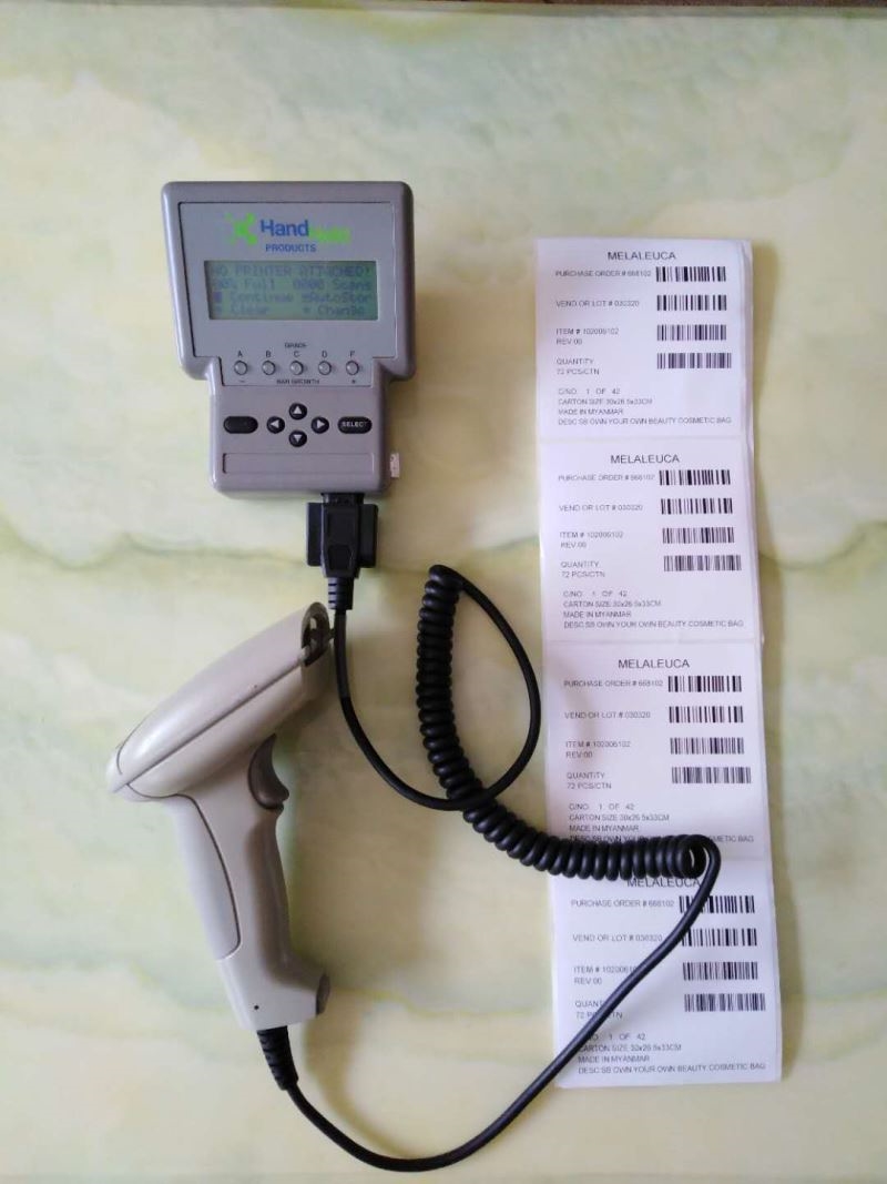 打印出口外箱標(biāo)簽，流水號(hào)標(biāo)簽，A級(jí)條形碼